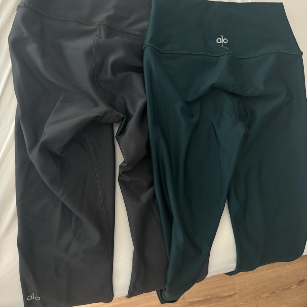 ALO Yoga Navy/ Grey Leggings